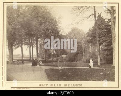 In der Mitte das Entkerhaus Sans Souci in der Nähe des Hulsenhauses Stockfoto