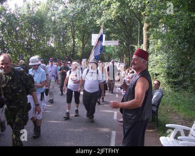 Am dritten Tag der 91. vier-Tage-Märsche Stockfoto