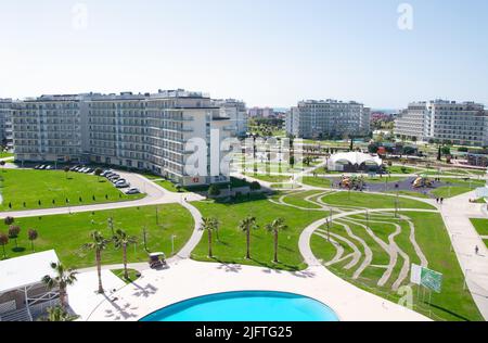 Sotschi, Russland - 22. April 2022: Sotschi Park Hotel Stockfoto