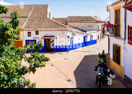 Stadtansicht von Puerto Lápice, Ciudad Real, Castilla La Mancha, Spanien, Europa Stockfoto