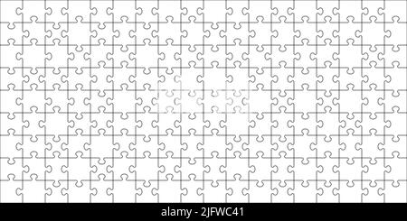 Puzzle Symbol Hintergrund einfaches Design Stock Vektor