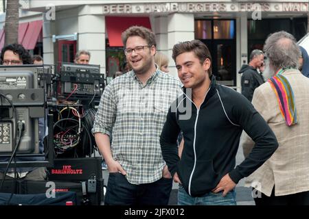 SETH ROGEN, Zac Efron, schlechte Nachbarn, 2014 Stockfoto