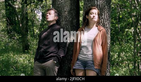 MATHIEU AMALRIC, Emmanuelle Devos, WENN SIE SEHE ICH NICHT, 2014 Stockfoto