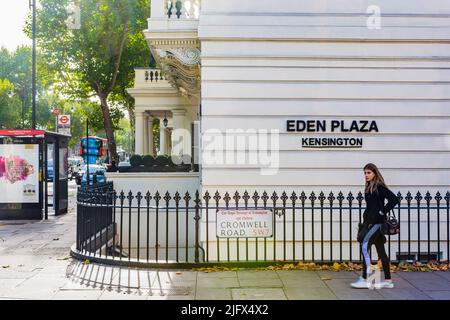 Hotel Eden Plaza. South Kensington. Royal Borough of Kensington and Chelsea. London, England, Großbritannien, Europa Stockfoto