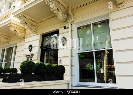 Hotel Eden Plaza. South Kensington. Royal Borough of Kensington and Chelsea. London, England, Großbritannien, Europa Stockfoto