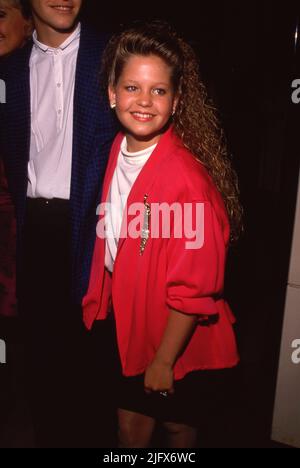 Candace Cameron bei der Sarah in America Play Performance am 11. Juni 1989 im Pasadena Playhouse in Pasadena, Kalifornien. (Quelle: Ralph Dominguez/MediaPunch Stockfoto