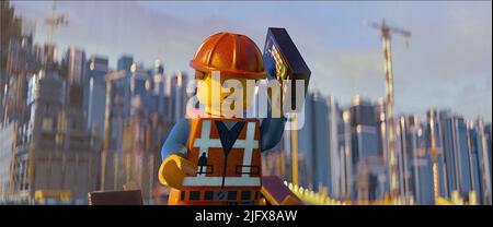 EMMET BRICKOWSKI, DER LEGO FILM, 2014 Stockfoto