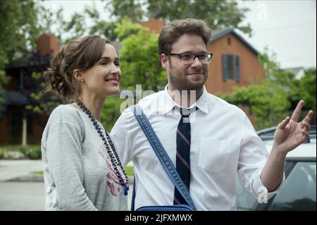 ROSE BYRNE, Seth Rogen, schlechte Nachbarn, 2014 Stockfoto