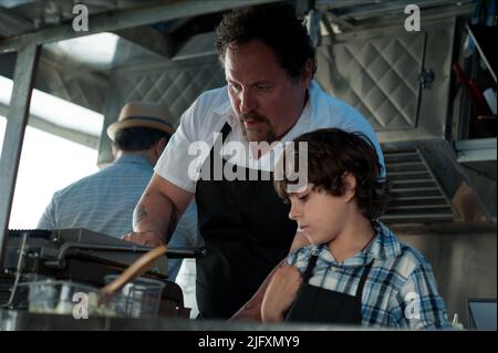 JON FAVREAU, EMJAY ANTHONY, Koch, 2014 Stockfoto