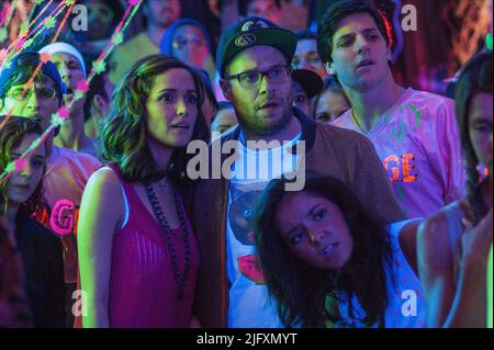 ROSE BYRNE, Seth Rogen, schlechte Nachbarn, 2014 Stockfoto