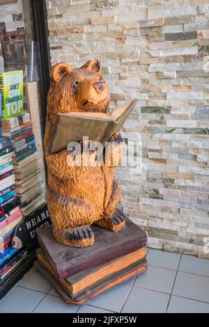 Bearly Used Books ist ein gebrauchter Buchladen in Parry Sound, Ontario, Kanada Stockfoto