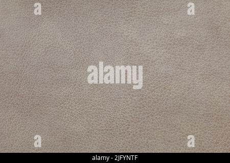 Hintergrundbild - Textur aus hellgrauem Leder mit einem strukturierten Muster. Stockfoto