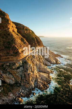 Chapmans Peak Drive, Kapstadt, Westkap, Südafrika, Afrika Stockfoto