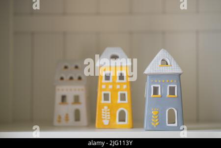 Haus Ornamente Stockfoto