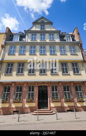 Goethe-Haus, großer Hirschgraben, Frankfurt am Main, Hessen, Deutschland Stockfoto