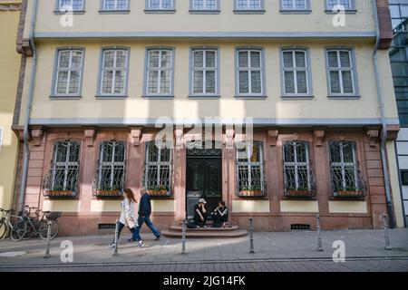 Goethe-Haus, großer Hirschgraben, Frankfurt am Main, Hessen, Deutschland Stockfoto