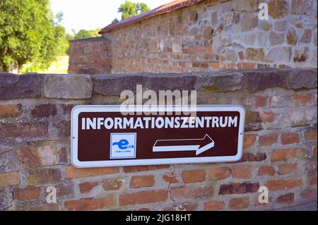 Walternienburg, Deutschland. 22.. Juni 2022. Schloss Walternienburg ist
