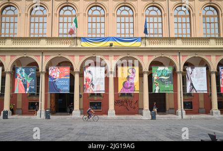 Teatro Comunale di Bologna Fondazione Bologna Italien Stockfoto