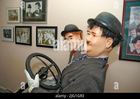 Laurel &amp; Hardy Museum in Harlem GA Georgien Stockfoto
