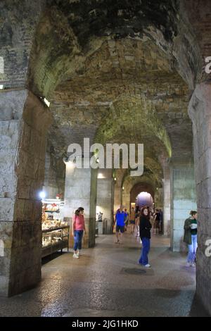 Aspekte der Stadt Split, Kroatien Stockfoto