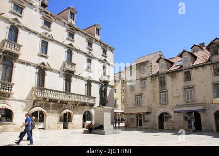 Aspekte der Stadt Split, Kroatien Stockfoto