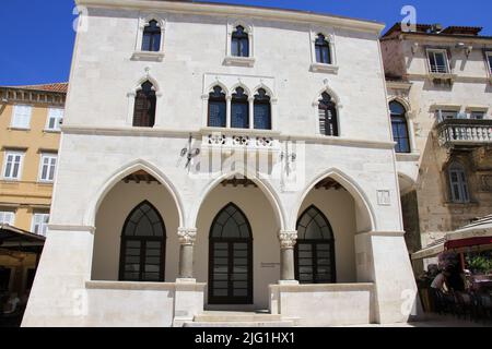 Aspekte der Stadt Split, Kroatien Stockfoto