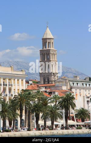 Aspekte der Stadt Split, Kroatien Stockfoto