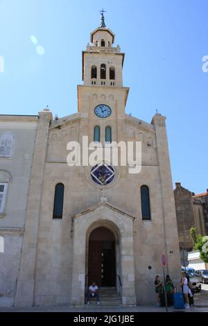Aspekte der Stadt Split, Kroatien Stockfoto