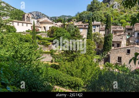 Saint-Guilhem-Le-Désert, Lodève, Frankreich Stockfoto