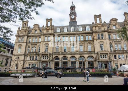 Das ehemalige Leeds General Post Office, City Square, Leeds City Centre, West Yorkshire, Großbritannien. Stockfoto