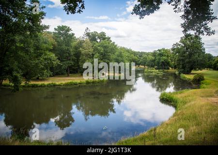 Fürst-Pückler-Park Bad Muskau, Sachsen, Deutschland Stockfoto