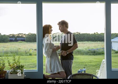 KELLY REILLY, Greg Kinnear, DER HIMMEL IST FÜR ECHTEN, 2014 Stockfoto