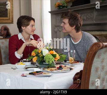 SHAILENE WOODLEY, ANSEL ELGORT, DER FEHLER IN UNSERER STARS, 2014 Stockfoto