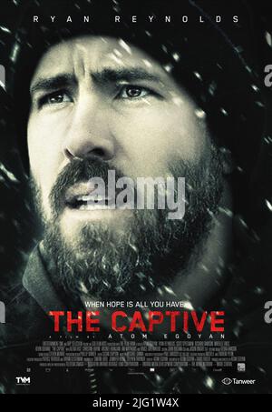 RYAN REYNOLDS POSTER, THE CAPTIVE, 2014 Stockfoto