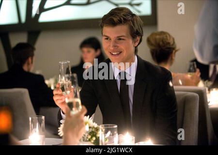 ANSEL ELGORT, DER FEHLER IN UNSEREN STERNEN, 2014 Stockfoto