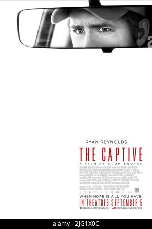 RYAN REYNOLDS POSTER, THE CAPTIVE, 2014 Stockfoto