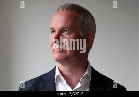 Aktenfoto vom 03/09/20 von Mark Logan, der zum ersten Chief Entrepreneurial Officer Schottlands ernannt wurde. Nach zwei Jahren wird Logan leitender Berater für das Start-up-Nationenprogramm sein, das eingerichtet wurde, um die unternehmerische Empfehlung in der jüngsten 10-jährigen Wirtschaftsstrategie der Regierung umzusetzen. Ausgabedatum: Donnerstag, 7. Juli 2022. Stockfoto