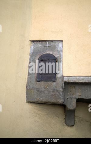 Historisches Weinfenster oder Buchette Del Vino in Florenz Italien Stockfoto