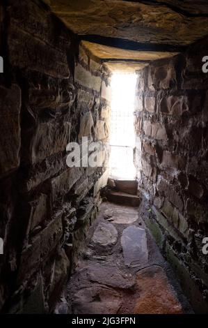 Mittelalterliches Schloss Trim in Trim, Irland. Stockfoto