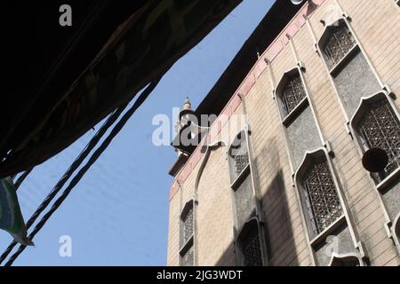 Einblicke in Alt-Delhi, Chawri Bazaar Stockfoto