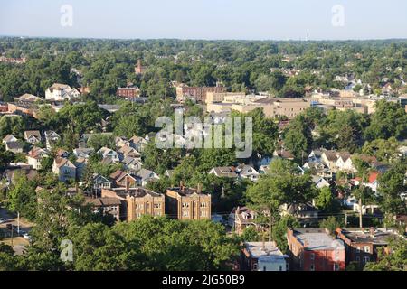 Luftaufnahme von Lakewood Ohio Stockfoto