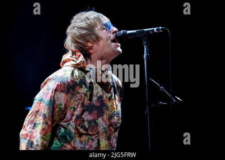 Luca Italien 6. Juli 2022 Liam Gallagher - live beim Lucca Summer Festival © Andrea Ripamonti / Alamy Stockfoto