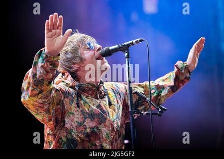 Luca Italien 6. Juli 2022 Liam Gallagher - live beim Lucca Summer Festival © Andrea Ripamonti / Alamy Stockfoto