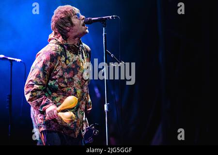 Luca Italien 6. Juli 2022 Liam Gallagher - live beim Lucca Summer Festival © Andrea Ripamonti / Alamy Stockfoto