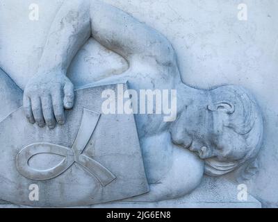 Montluc-Denkmal, Bron Fort Park, Bron, Frankreich Stockfoto