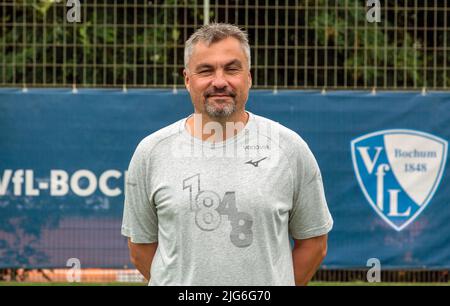 Fußball, Bundesliga, 2022/2023, VfL Bochum, Media Day, Pressefotoaufnahmen, Cheftrainer Thomas Reis Stockfoto