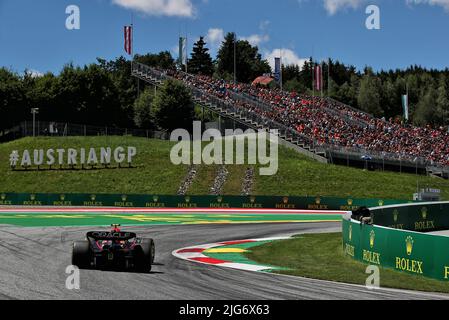 Spielberg, Österreich. 08.. Juli 2022. Sergio Perez (MEX) Red Bull Racing RB18. Großer Preis von Österreich, Freitag, 8.. Juli 2022. Spielberg, Österreich. Kredit: James Moy/Alamy Live Nachrichten Gutschrift: James Moy/Alamy Live Nachrichten Stockfoto