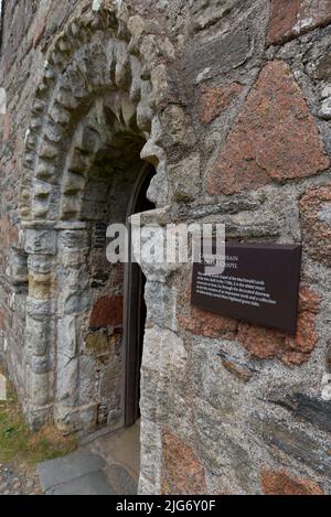 St Oran's Chapel, Isle of Iona, Inner Hebrides Stockfoto