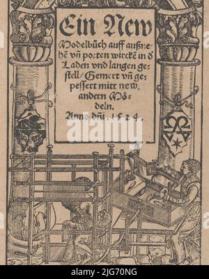 Ein neues Modellbuch..., 22. Oktober 1524. Stockfoto