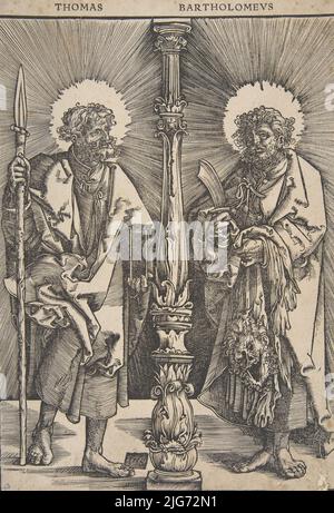 Sts. Thomas und Bartholomew, 1518. Stockfoto